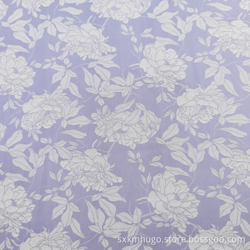 Smooth Shiny Jacquard Brocade Satin Fabric